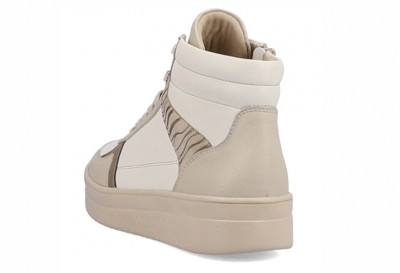 Бежевые женские демисезонные ботинки больших размеров Remonte